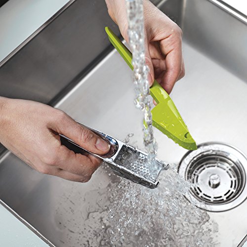 Joseph Joseph JJ20067 Easy Press Leicht zu reinigende Knoblauchpresse, grün - 6