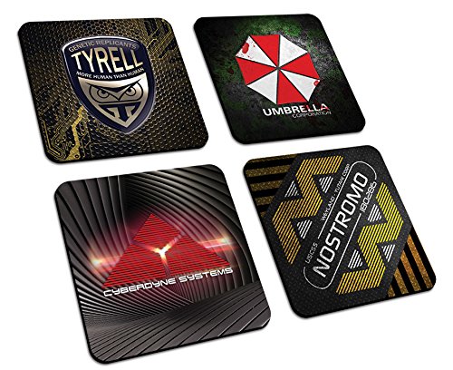 Sci Fi Filmen Untersetzer in Geschenk-Box