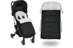 JOFOL BABE Saco para cochecito de bebé con bolsa de banderines para cochecito de bebé - Bolsa de banderines cálido para cochecito de bebé - Cochecito de bolsa de banderines para bebés de invierno