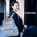 Wickeltasche von Kute ’n‘ Koo – Mode und Funktion in einer Tasche – In New York City entworfen – Passende Wickelauflage – Wasserbeständigkeit und Wischfläche – und vieles mehr - 4