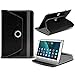 Price comparison product image (Black) Jay from EE [ 7.85 inch ] Case [Stand Cover] for EE Jay [ 7.85 inch ] Tablet PC Case Cover [Stand Cover] Durable Synthetic PU Leather 360 Roatating cover Case [Stand Cover] with 4 springs by i- Tronixs