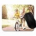 Produktbild Mauspad Kind Fahrrad Erste Lektionen Fahrrad Reiten Dad Rutschfeste Gummi Basis Mouse pad, Gaming und Office mauspad für Laptop, Computer PC 1H2094