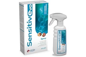 ICF iCF Sensitive Evo Spray per cani e gatti | 200 ml | Può aiutare a sostenere la pelle secca o in caso di disturbi della struttura lipidica fisiologica della barriera cutanea