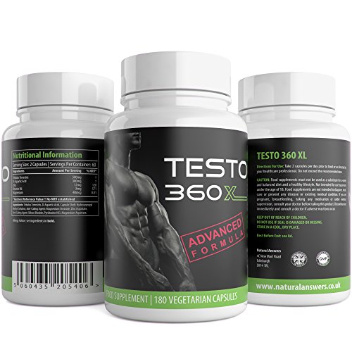 Hydro Muscle Max and Testo XL 360 360 Testosterone Boosters for Men Ultra Testo Tribulus