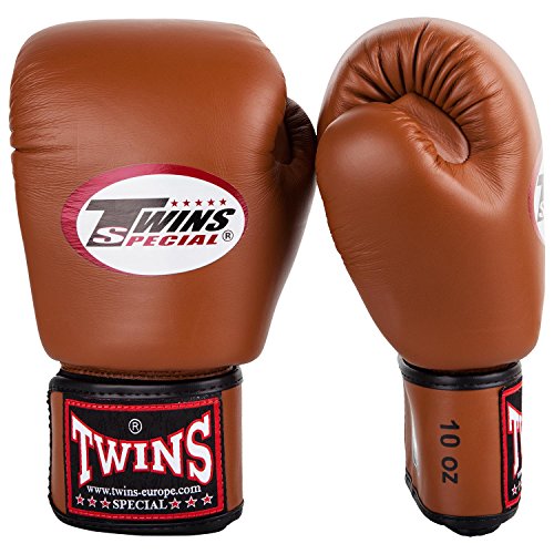 Guantes de boxeo Twins piel Modele Retro, 10 onzas