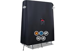 CONFUTURY Tischtennisplatte Abdeckung Wasserdicht，420D Oxford Abdeckung für Tischtennisplatte，UV-beständig Universal Tischabdeckung mit Paddeltasche，Wasserdichten Streifen & 2 Winddichten Schnallen