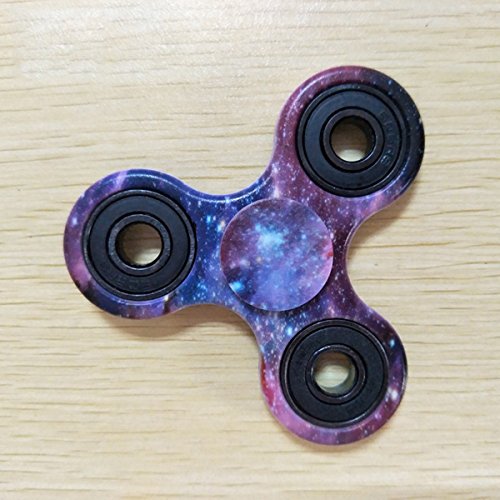 Himozoo Camouflage Hand Fidget Spinner Toy Stress Reducer and Perfect For ADD, ADHD ,Finger Toy fidget work Ultra Fast Bearings (Night Sky)