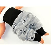 Lange Pumphose Größe 86/92 Baby Mitwachshose Dino Motive