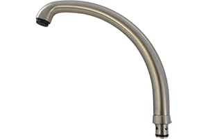 TAPSPARESUK Genuine Franke Zurich Tap Spout Replacement - SP1258 133.0150.226 (Silk Steel)