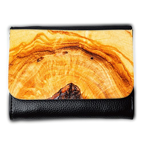 Preisvergleich Produktbild Portemonnaie Geldbörse Brieftasche / / M00154269 Olive Holz Holzmaserung Schneidebrett / / Medium Size Wallet