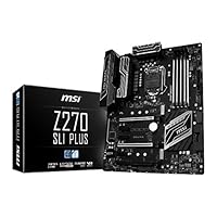 MSI Z270 SLI Plus LGA 1151 DDR4 HDMI,DVI 2x M.2 Steel Armor &amp; 10x USB 3.1(2x Gen2 &amp; 8x Gen1), 1x USB-C ATX Mainboard