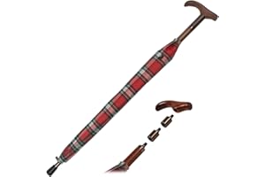 iX-brella Parapluie de support réglable en hauteur avec poignée en bois