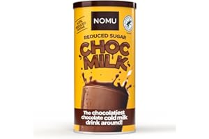 NOMU Reduced Sugar Chocmilk - Chocolate Milkshake Powder 250g, Just Add Cold Milk