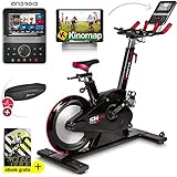 ENTRENA EN CASA:Entrenamiento con programas de entrenamiento de ergómetro preinstalados - el entrenamiento perfecto para la resistencia, la coordinación, las piernas y la parte inferior! Incluye cinturón de pulso libre y eBook para un entrenamiento cardiovascular efectivo.