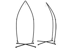 HAGO Hängestuhlgestell Metallgestell Hängeständer Hängegestell Metall universal 210cm bis 120kg Schwarz