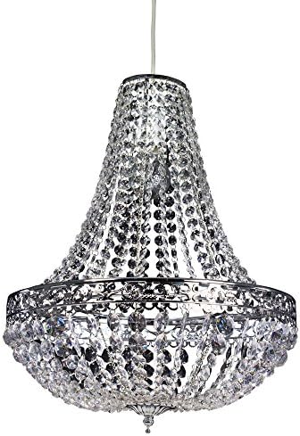 Maddison Ceiling Pendant Chrome Chandelier Shade