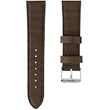 Uhrenarmband von Geckota® aus Nylon, Sport Nylon in Braun, 22mm