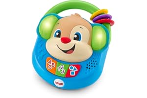 Fisher-Price - Lettore Musicale Canta e Impara, Giocattolo Elettronico Ridi per Bambini 6-36 Mesi, FPV06