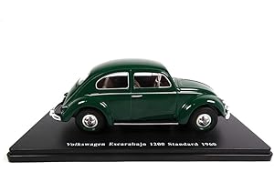 OPO 10 - Coche de Coleccion Salvat 1/24 Escarabajo 1200 Standard 1960 Compatible con VW Escarabajo Kafer - E008