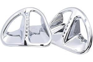 GFYSHIP For Honda Goldwing 1800 2001-2010 Gold Wing 1800 GL1800 GL 1800 Motorcycle Fairing Front Air Intake Accent Grills Chrome