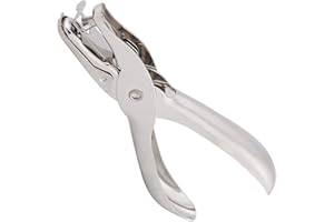 DIOCHE Perforadora De Papel 1 Agujero 8 Mm Plástico Crazy One 6 Agujeros A5 Grueso A Tro Perforadora De Papel Perforadora De Un Solo Orificio Corte De Círculo Herramienta De Pasatiempos