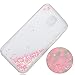 Produktbild Samsung Galaxy J3 2017 hülle flüssig,Samsung Galaxy J3 2017 hülle glitzer(European Version) Roreikes TPU Silicone Transparent Handyhülle Bling Flowing Fließend Liquid Flüssig Shinny Floating Trend Sparkle Crystal Tasche Flexible Kratzer Stoßfest Scratch-Resistant Shockproof Etui Bumper Case Cover(5,0Zoll)