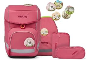 ergobag Cubo Eco Hero - Schulranzen Set 5tlg. Lamas in Bärjamas (2021)