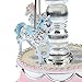 Tonsee® Merry-Go-Round Music Box Christmas Birthday Gift Carousel Toddler Toys (Pink)