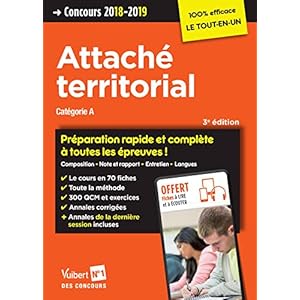 Concours Attaché territorial - Catégorie A - Préparation rapide et complète à toutes les épreuves ! - Concours 2018 Livre en Ligne Concours Attaché territorial - Catégorie A - Préparation rapide et complète à toutes les épreuves ! - Concours 2018 Livre en Ligne - Telecharger Ebook