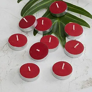 Home Centre Wax T-Light Candles, Set of 10