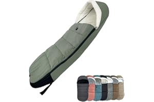 COLU KID Universal Pushchair Footmuff for Babyzen YOYO/YOYO2 & Bugaboo, Waterproof Fabric Base, Easy-Clean, Warm Foot Cover for strollers