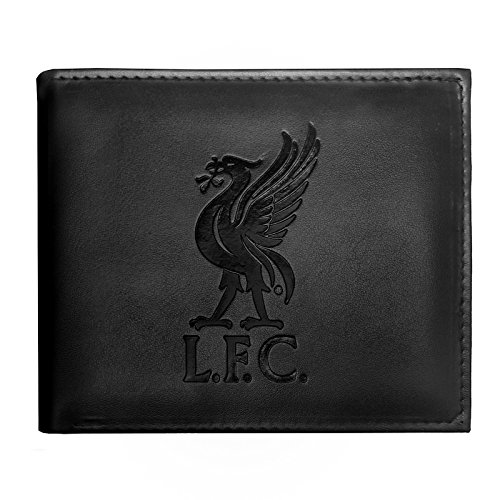 Liverpool FC officiel - Portefeuille thème football - blason embossé - noir