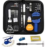 Uhrenwerkzeug Uhrmacherwerkzeug Uhr Werkzeug Set - STAGO 499tlg Uhrwerkzeug Gehäuseöffner Uhr Einpresswerkzeug Uhrenschließer