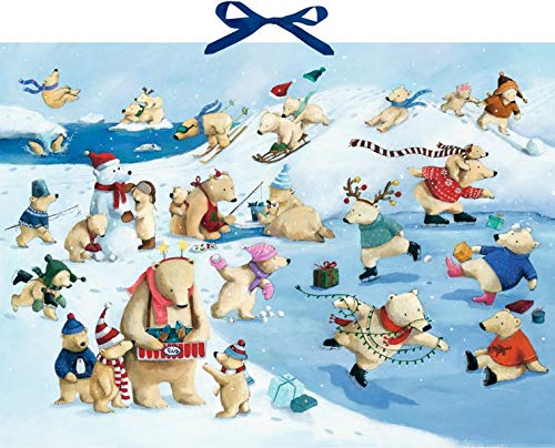 Télécharger Wand-Adventskalender - Fröhliche Eisbären-Weihnacht Francais PDF