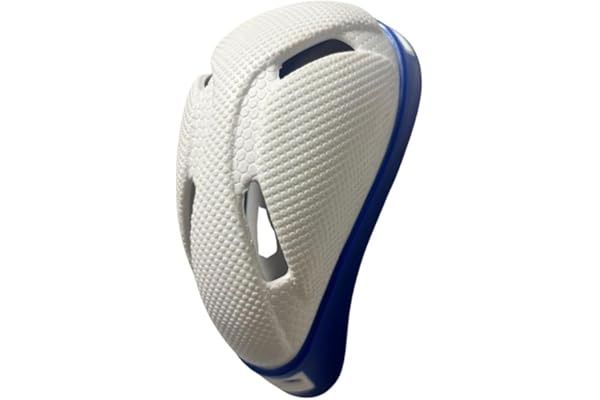 COX 50 Full Armour Cricket Abdominal Guard for Men High Impact Groin Protector for Sports Poly Plastic Supporter with Foam Padding Slip-in Design Safety