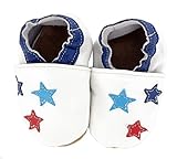 HOBEA-Germany Unisex Babies' Krabbelschuhe Sterne Baby Shoes & Slippers