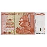RBZ Zimbabwe 50 Billion Dollar Bank Note 2008 Uncirculated