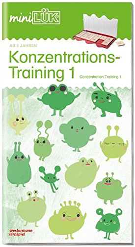 miniLÜK-Übungshefte / Vorschule: miniLÜK: Kindergarten/Vorschule: Konzentrationstraining 1
