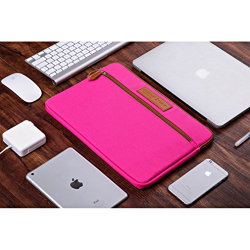 CAISON 15 6 Zoll Laptoph  lle Sleeve Case Etui Tasche f  r 15 6  Lenovo IdeaPad 310 320 110 Y700   15 6  HP 15 Pavilion 15 ENVY 15 ENVY x360 15 OMEN 1