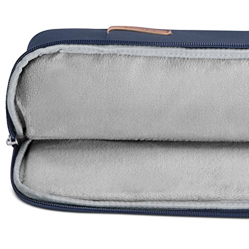 CASEZA MacBook Pro 13  2016  H  lle Blau London Laptop Sleeve Laptoptasche Laptoph  lle f  r das MacBook Pro 13  Dell XPS 13   11 12 Zoll Laptops - No