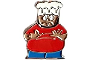 MAINLY METAL Badge à épingle en métal émaillé Jerome "Chef" Mcelroy (Dessin animé South Park)