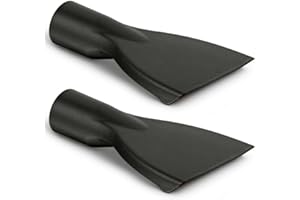 JUMPLUSHION Juego de 2 boquillas de repuesto para aspiradora Kärcher WD1 WD2 WD3 WD4 WD5 WD6, boquilla de herramienta de 35 mm de diámetro