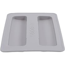 2 Stück Silikon-Toaster-Abdeckungen – Wiederverwendbar, Staubdicht | Für 2-Scheiben-Toaster, 15,8x10,5cm