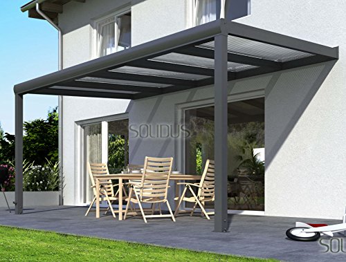 Terrassenüberdachung Alu Bausatz günstig inkl. Lieferung