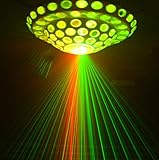 ♫ Die Bühnenbeleuchtung hat 5 Farben: Rot, Grün, Blau, Gelb, Pink.