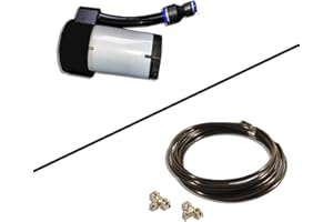 BASURI COMPRESSEUR RENFORCÉ M2W PRESSION MAXIMALE DE 1,2 BAR + RACCORDS UNIVERSELS POUR KLAXON | 12 VOLT