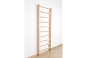 SPORTBABY Espaldera de Gimnasio Sport-0-240 – Escalera Sueca de Madera para Fitness y Gimnasia en Casa