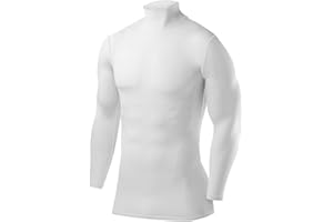 PowerLayer Kompressionsshirt für Herren – Herren-Kompressionsshirt Langarm für Fußball Laufen Sport