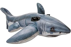 Intex Great White Shark Ride-On - Reittier abatible - 173 x 107 cm