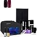 Bluesky Deluxe 2 Colour Gel Polish Starter Kit Salon Quality Manicure & Pedicure - 36W Black UV Lamp Light, Base & Top Coat, Remover Wraps, Shine Wipes, Acetone Remover, Nail Trend Towel, Crystal File, Block Buffer, Cuticle Sticks, Cuticle Pusher + Includes 2 Bluesky Gel Colours